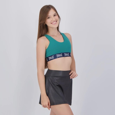 Conjunto Shorts Saia e Top Everlast - Feminino - Foto 3