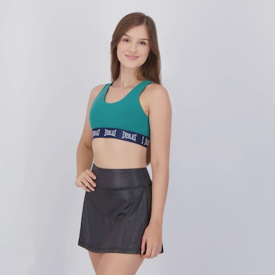 Conjunto Shorts Saia e Top Everlast - Feminino - Foto 4