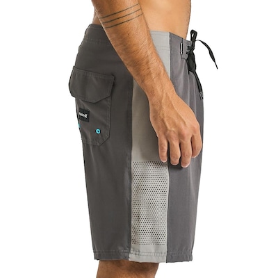 Bermuda Hurley Side Points 19,5" - Masculina - Foto 3