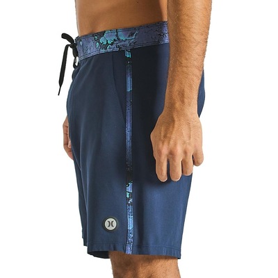 Bermuda Hurley Plasma Stripe 18" - Masculina - Foto 4