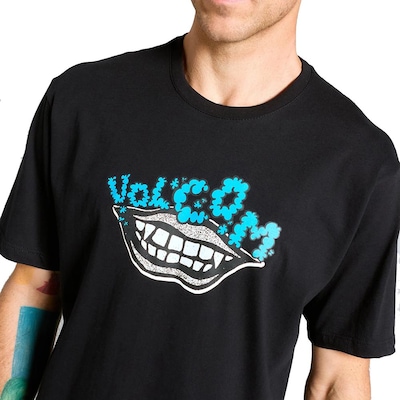 Camiseta Volcom Evil Grin - Masculina - Foto 3
