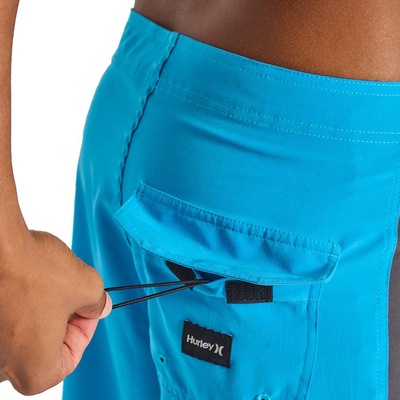 Bermuda Hurley Side Points 19,5" - Masculina - Foto 6
