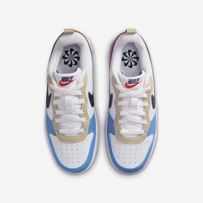 Tênis Nike Court Borough Low Recraft - Infantil - Foto 4