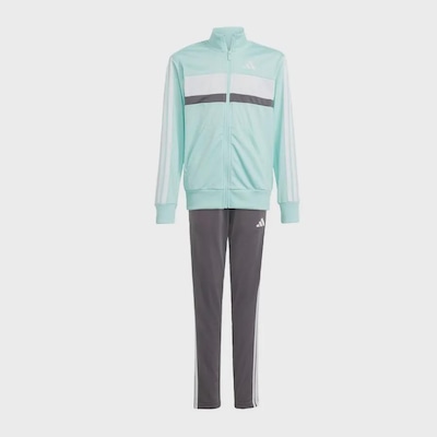Agasalho adidas J 3s Tiberio Ts - Infantil - Foto 1