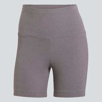 Shorts adidas W Lng Rib Biker - Feminino - Foto 3