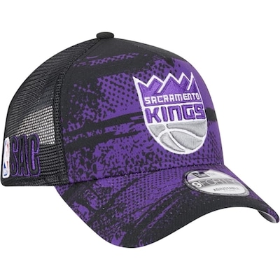 Boné New Era 940 Aframe Sacramento Kings Tipoff - Masculino - Foto 4