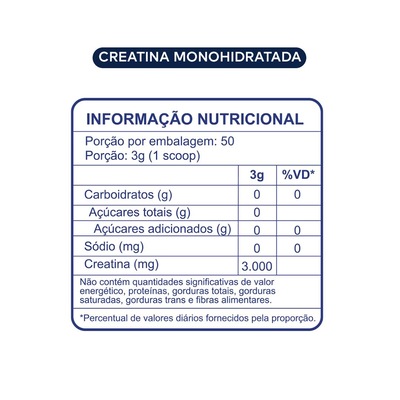 Creatina Dobro Monohidratada - 150g - Foto 4