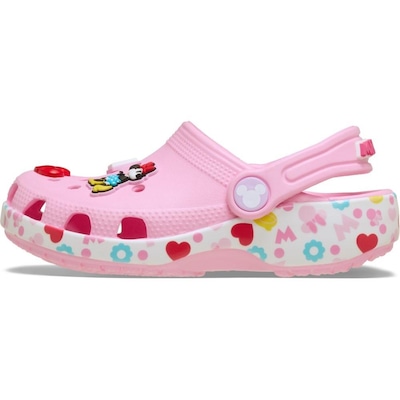 Sandália Crocs Mickey and Friends Minnie Classic Clog T Multi - Unissex - Foto 3