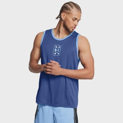 Camiseta Regata Under Armour Baseline Performance - Masculina - Foto 1