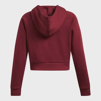 Blusão de Moletom Under Armour Rival Fleece Crop - Feminino - Foto 5