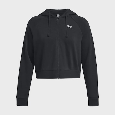 Blusão de Moletom Under Armour Rival Fleece Crop - Feminino - Foto 4