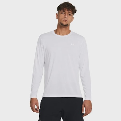 Camiseta Manga Longa Under Armour Launch Corrida - Masculina - Foto 1
