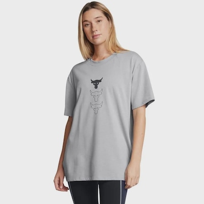 Camiseta Under Armour Project Rock Campus - Feminina - Foto 1