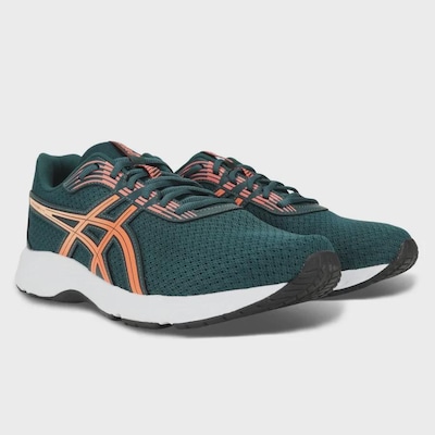 Tênis Asics Raiden 4 - Masculino - Verde/Preto - ASICS - Masculino - Foto 5