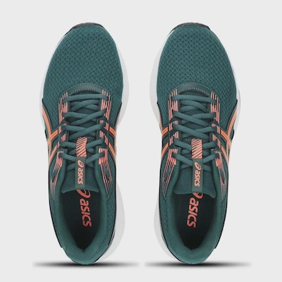 Tênis Asics Raiden 4 - Masculino - Verde/Preto - ASICS - Masculino - Foto 6