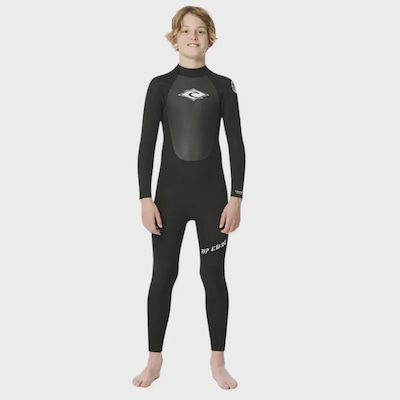 Long John Rip Curl Omega 3/2mm Back Zip Back Zip - Infantil - Foto 1