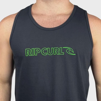 Camiseta Regata Rip Curl New Icon Vintage - Masculina - Foto 2