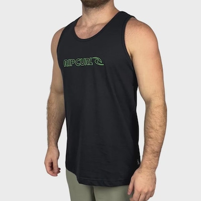 Camiseta Regata Rip Curl New Icon Vintage - Masculina - Foto 3