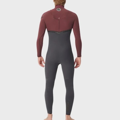 Long John Rip Curl Flashbomb E7 3/2mm Zip Free - Masculino - Foto 4