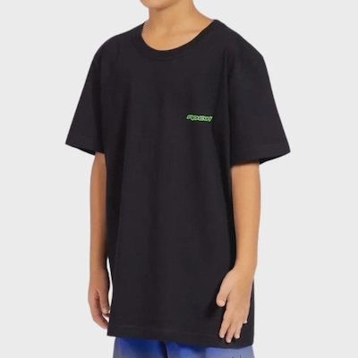 Camiseta Rip Curl Archive Logo - Infantil - Masculina - Foto 2