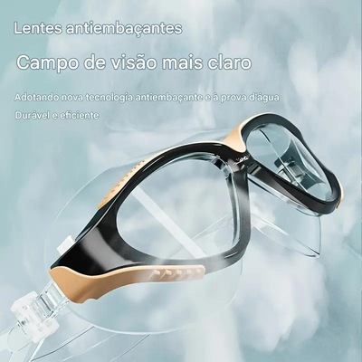 Máscara de Natação Gold Sports Vulcan Confort 11.0 High Definition - Adulto - Foto 3