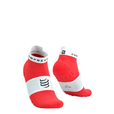 Meia de Compressão Compressport para Corrida Cano Curto Run Low V4 - Adulto - Foto 1