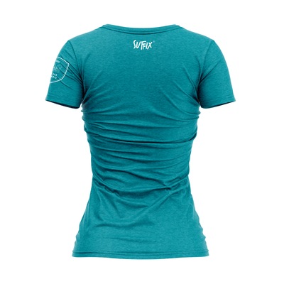 Camiseta Dry Fit Beach Tennis com Proteção Uv50 Cen - Feminina - Foto 2