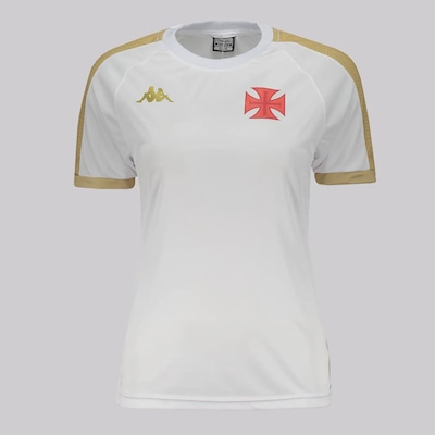 Camisa do Vasco Kappa Supporter Gold - Feminina - Foto 1