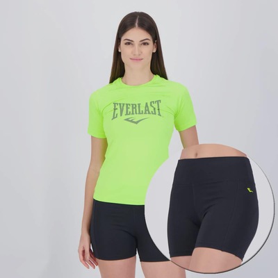 Conjunto Shorts e Camisa Everlast Basic IV - Feminino - Foto 2