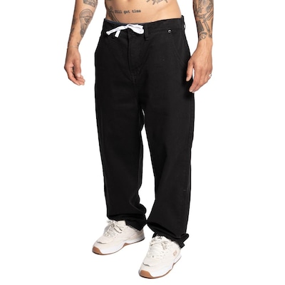 Calça DC Shoes Worker Oversize Black Twill SM25 - Masculina - Foto 4