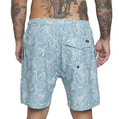 Bermuda RVCA Exotica Elastic 18" SM25 - Masculina - Foto 2