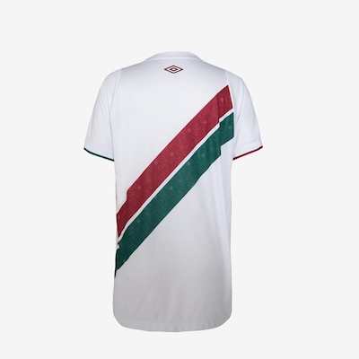 Camisa do Fluminense Of. 2 2024 Umbro - Infantil - Foto 3