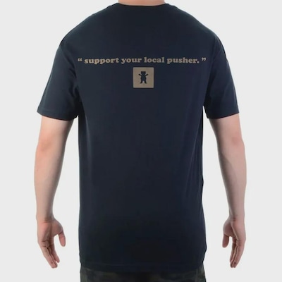 Camiseta Grizzly Local Pusher Tee - Masculina - Foto 2