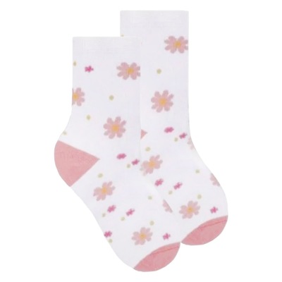 Kit 3 Pares De Meias Selene Soquete Cano Médio - Infantil - Foto 3