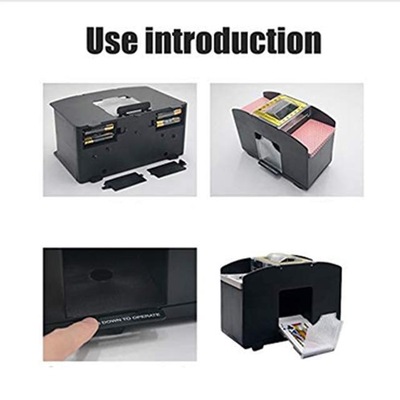 Embaralhador Misturador Dk Automático De Cartas Baralho 2 Decks - Foto 3