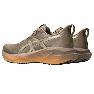 Tênis Asics Novablast 5 Luxe Platinum - Feminino - Foto 4