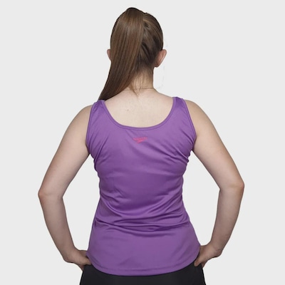 Camiseta Regata Speedo Identity - Feminina - Foto 3