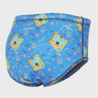 Sunga Speedo Tiger Under The Sea Tigre - Infantil - Foto 2