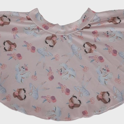Saia Ballet Vya Fit Gode Estampada - Infantil - Foto 3