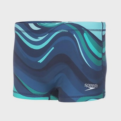 Sunga Speedo Waves Boxer 24 Cm - Masculina - Foto 1