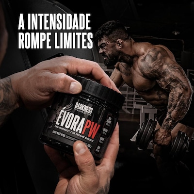 Pré Treino Darkness Evora Maçã 300g - Foto 3