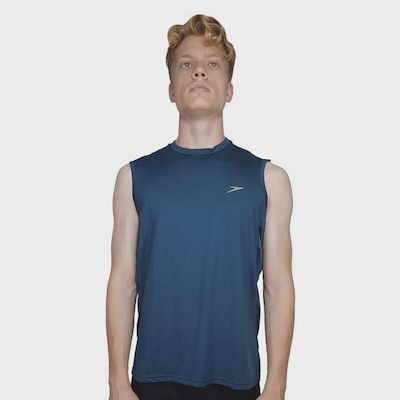 Camiseta Regata Speedo Machão Track Poliamida - Masculina - Foto 1