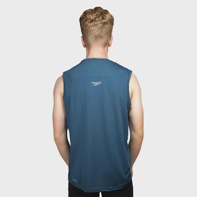 Camiseta Regata Speedo Machão Track Poliamida - Masculina - Foto 3