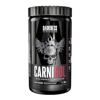 Beef Protein Ultra Concentrado Darkness Carnibol Chocolate 900g - Foto 1