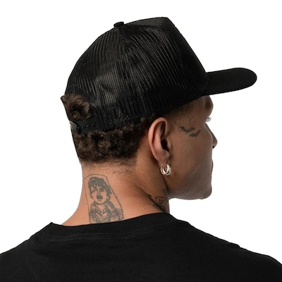 Boné Aba Curva MCD Trucker Tela - Snapback - Adulto - Foto 3