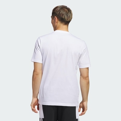Camiseta adidas Gráfica Camuflada Box - Masculina - Foto 3