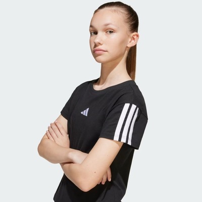 Camiseta adidas 3 Listras - Infantil - Foto 5