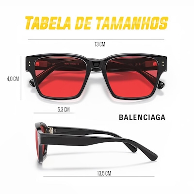 Óculos de Sol Balenciaga Dynasty D-Frame - Unissex - Foto 4