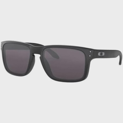 Óculos de Sol Unissex Oakley Holbrook Matte Black Gradient Grey - Foto 1