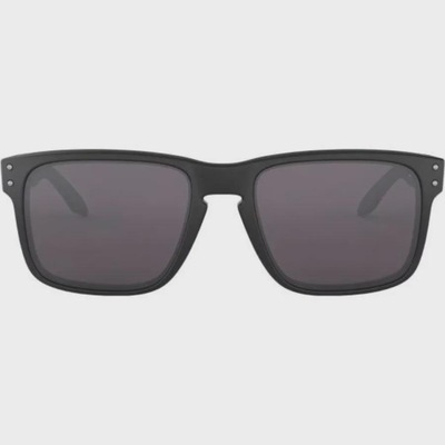Óculos de Sol Unissex Oakley Holbrook Matte Black Gradient Grey - Foto 2